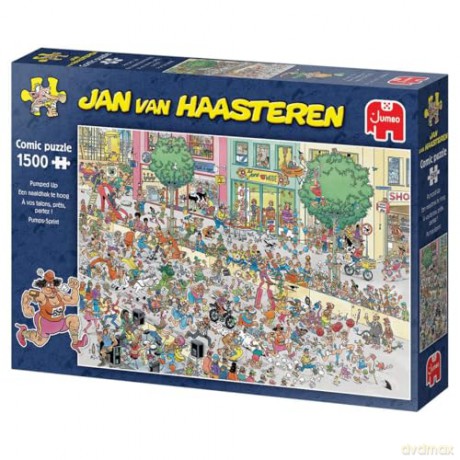 Jan Van Haasteren - Pumped Up (1500 pieces) (1110100529) [PUZZLE]