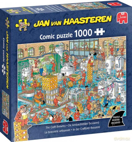 Jan Van Haasteren - The Craft Brewery (1000 pieces) [PUZZLE]