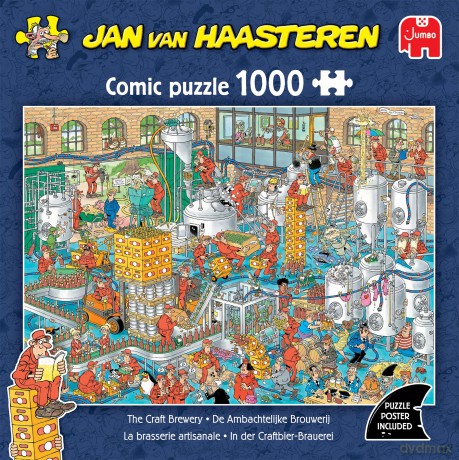 Jan Van Haasteren - The Craft Brewery (1000 pieces) [PUZZLE]