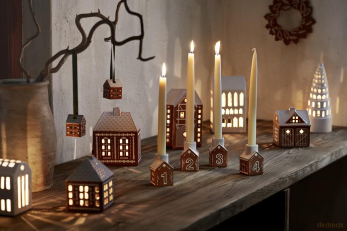 K¤hler - Gingerbread Christmas Bauble - 2 stk. - H5 cm