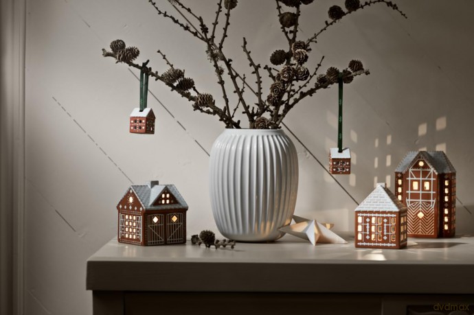 K¤hler - Gingerbread Christmas Bauble - 2 stk. - H5 cm