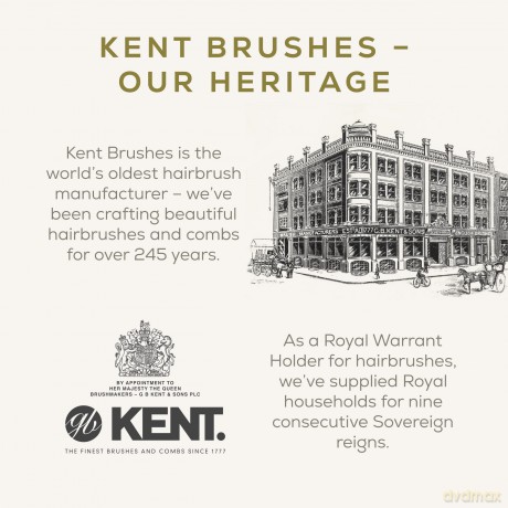 KENT.SALON - Black All Round Brush