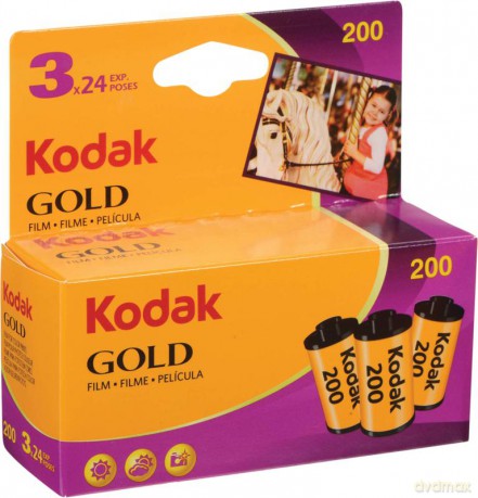 Kodak - 135 Gold 200 Carded 24x3