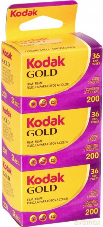 Kodak - 135 Gold 200-36x3 Film