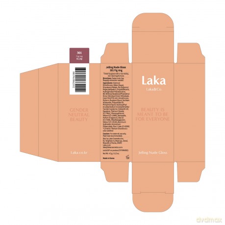 Laka - Jelling Nude Gloss - #301 Fig Ring