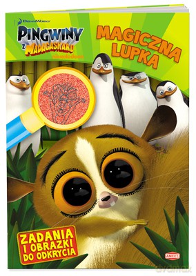 Pingwiny Z Madagaskaru Magiczna Lupka [KSIĄŻKA]