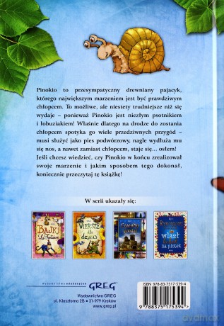 Pinokio TW - Carlo Collodi [KSIĄŻKA]