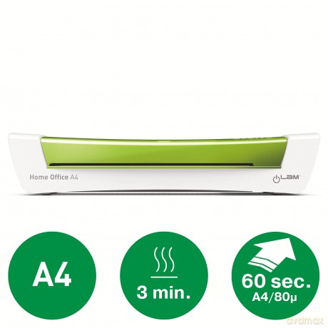 Leitz - Laminating machine iLAM Home Office A4 green