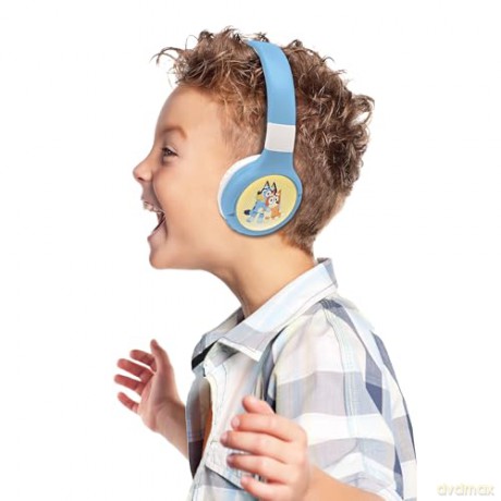 Lexibook - 2 in 1 Bluetooth Headphones - Bluey