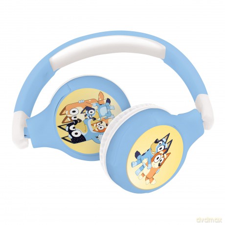 Lexibook - 2 in 1 Bluetooth Headphones - Bluey