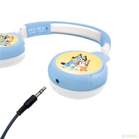 Lexibook - 2 in 1 Bluetooth Headphones - Bluey