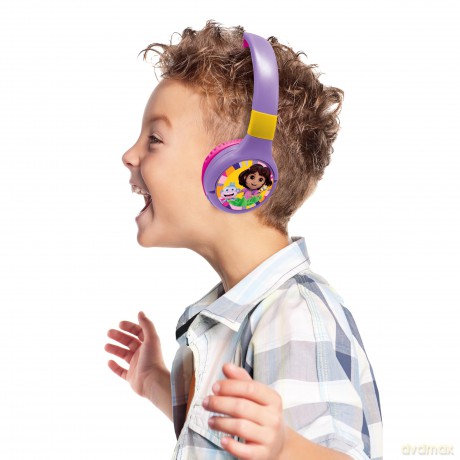 Lexibook - 2 in 1 foldable Dora Headphones (HPBT010DOR)