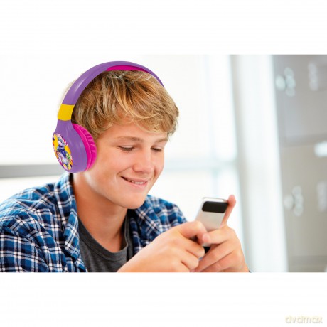 Lexibook - 2 in 1 foldable Dora Headphones (HPBT010DOR)