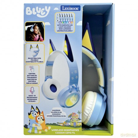 Lexibook - 3D Bluey design Bluetooth (HPBT015BY)