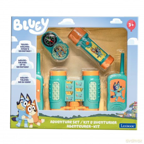 Lexibook - Bluey Adventure set with Walkie Talkies (RPTW12BY)