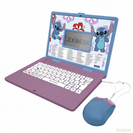 Lexibook - Disney Stitch - Educational Laptop (ENG) (JC598Di1)