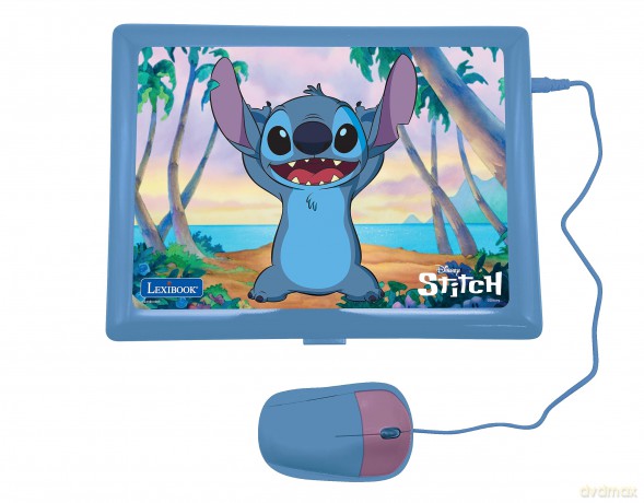 Lexibook - Disney Stitch - Educational Laptop (ENG) (JC598Di1)