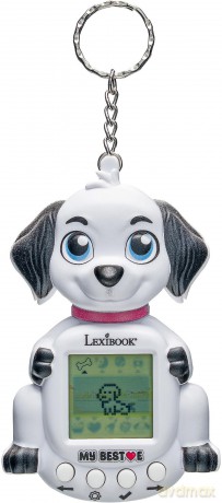 Lexibook - My Best-E Puppy console with LCD screen and keychain attachment (My Best-E Puppy console with LCD screen and keychain attachment (JLMBDOG)