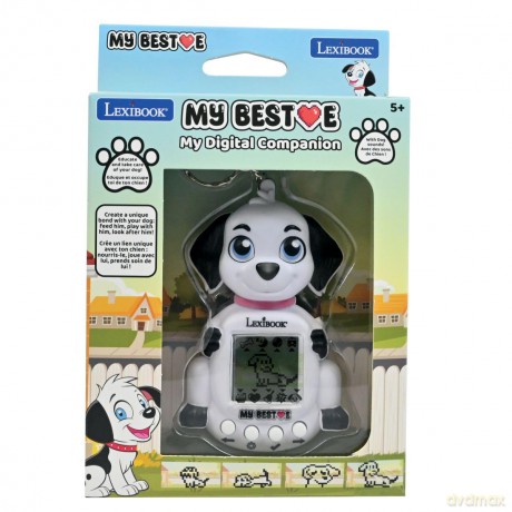 Lexibook - My Best-E Puppy console with LCD screen and keychain attachment (My Best-E Puppy console with LCD screen and keychain attachment (JLMBDOG)