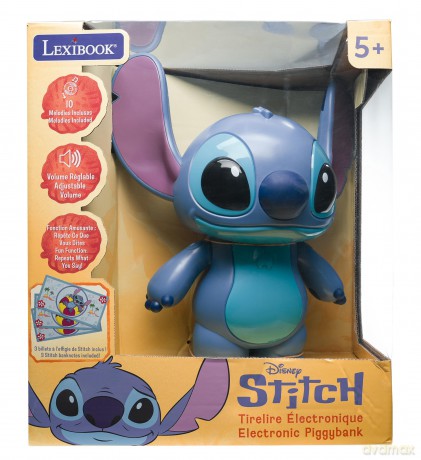 Lexibook - Stitch electronic piggybank (JG140D)