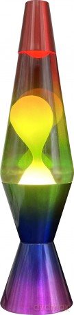 LIGHT - UP - Lava Lamp 36 cm - Enchanting Rainbow (6112)