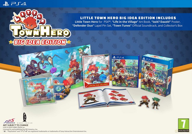Little Town Hero - Big Idea Edition [GRA PS4]