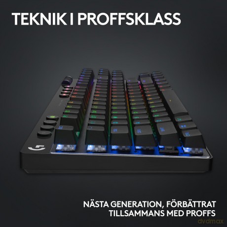 Logitech - G PRO X TKL Lightspeed - Tactile - Nordisk