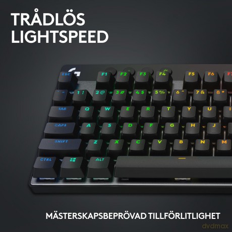 Logitech - G PRO X TKL Lightspeed - Tactile - Nordisk