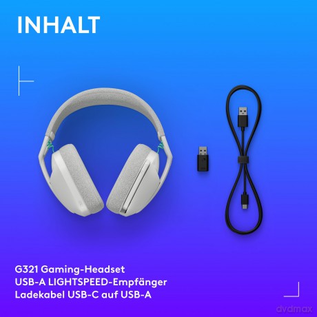 Logitech - G321 Lightspeed Headset
