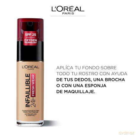 L'Oral Paris - Infaillible 32H Fresh Wear 355 Neutral Undertone foundation - 30 ml