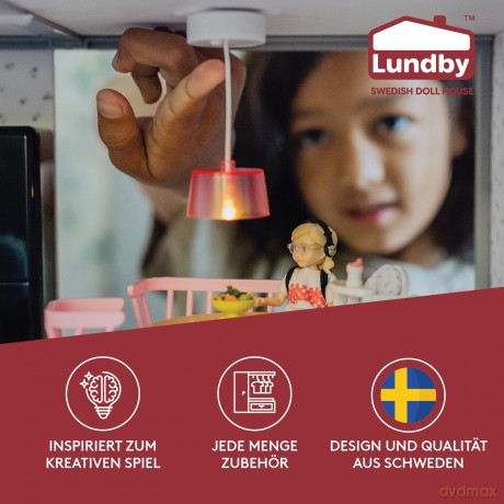 Lundby - Spotlights + Floor Lamp (18035)