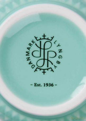 Lyngby Porceln - Rhombe Color Vase - 20cm - Aqua