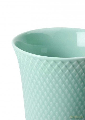 Lyngby Porceln - Rhombe Color Vase - 20cm - Aqua