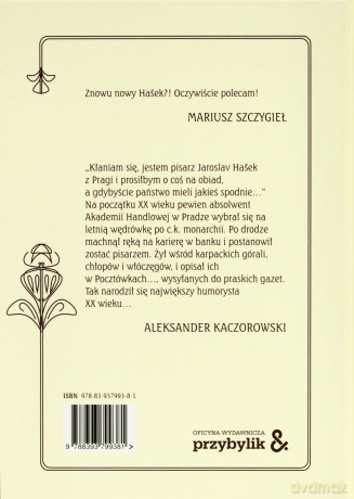 Pocztówki Z Ck Monarchii TW - Jaroslav Hasek [KSIĄŻKA]