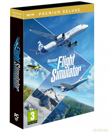Microsoft Flight Sim 2020 (Premium Deluxe) (DVD Format) [GRA PC]