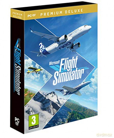 Microsoft Flight Sim 2020 (Premium Deluxe) (DVD Format) [GRA PC]