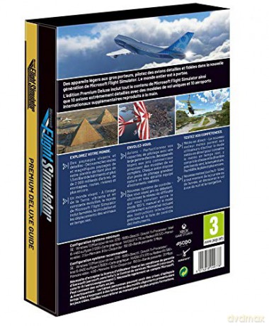 Microsoft Flight Sim 2020 (Premium Deluxe) (DVD Format) [GRA PC]