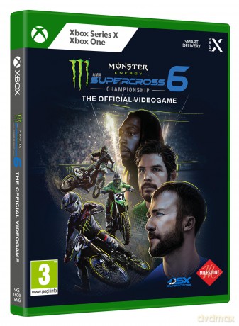 Monster Energy Supercross - The Official Videogame 6 (FR/Multi in Game) [GRA XBOX SERIES X]