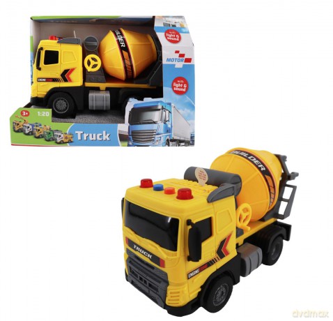 Motor 112 - Cement mixer truck w/light and sound 1:20