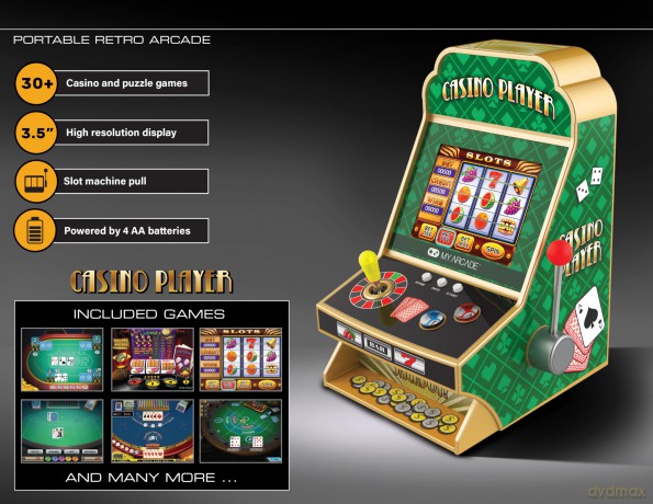 My Arcade - Casino Portable Gaming System