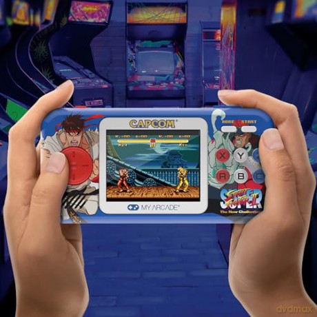 My Arcade - Super Street Fighter II Portable Gaming System + Travel Case