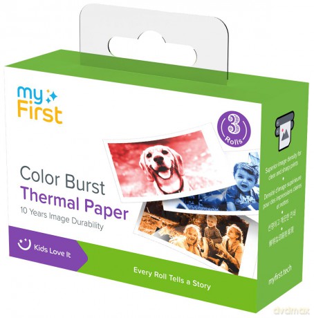 MyFirst - myFirst Camera Insta Thermal Paper Color Brust (FC5706SA-WE05)