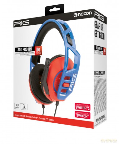Nacon - Rig Headphones 300 Pro Hn Red Bule - Switch 2