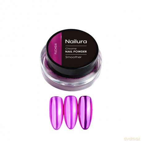 Nailura - Chrom Powder - Fuchsia