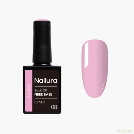 Nailura - Fiber Base - Fuchsia - 10 ml
