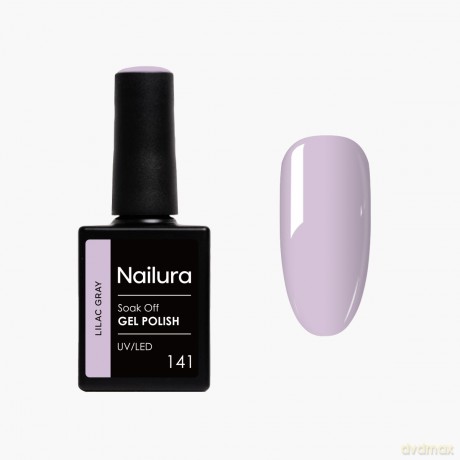 Nailura - Gel Polish 141 - Lilac Gray - 10 ml