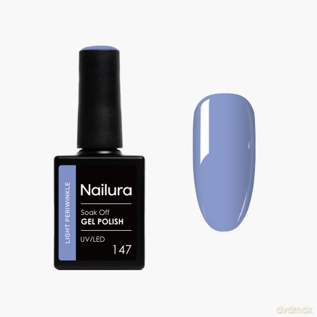 Nailura - Gel Polish 147 - Light Periwinkle - 10 ml