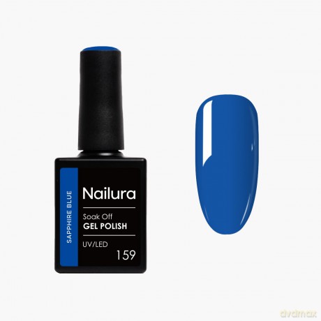 Nailura - Gel Polish 159 - Sapphire Blue - 10 ml
