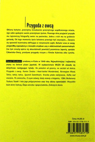 Przygoda Z Owcą TW - Haruki Murakami [KSIĄŻKA]