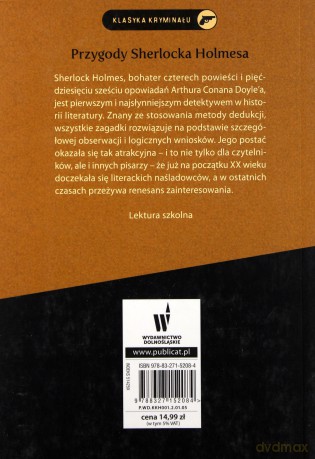 Przygody Sherlocka Holmesa Wyd. Kieszonkowe - Arthur Conan Doyle [KSIĄŻKA]